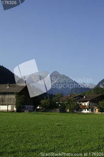 Image of Alpine farm