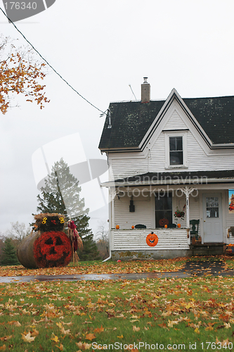 Image of Halloween house