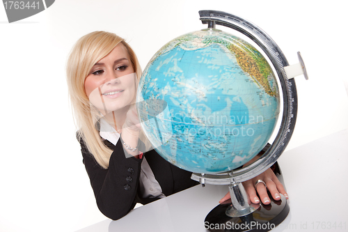 Image of Woman planning her dream holiday