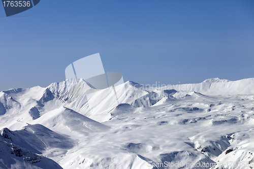 Image of Snowy mountains