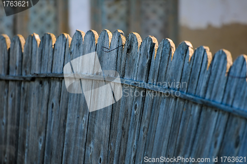 Image of Wood fence