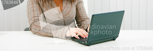Image of Woman with laptop