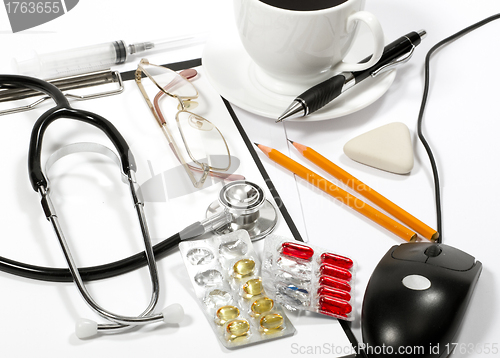 Image of Abstract Medical Background