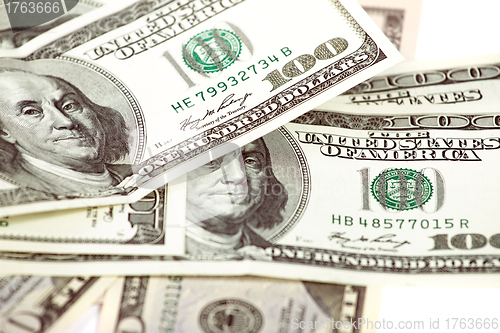 Image of Abstract Dollars Background