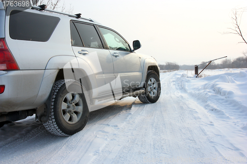 Image of car on the road