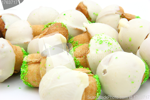 Image of Shortbread mushroom-shaped with condensed milk