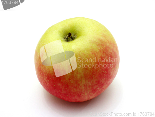 Image of Fresh red apple isolated 