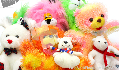 Image of Children's bright beautiful soft toy 