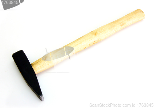 Image of hammer isolated on the white background