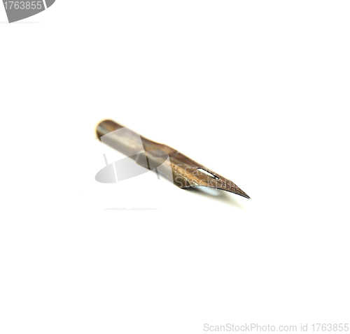 Image of Metal old feather 