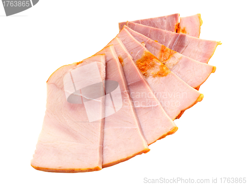 Image of big group of thinly sliced meat