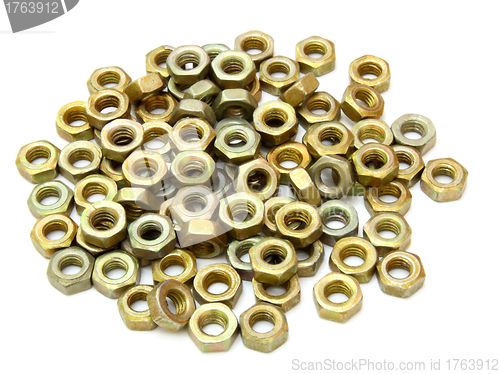 Image of Small metal nuts 