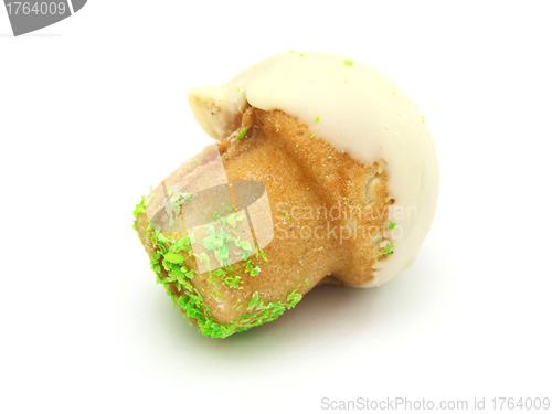 Image of Shortbread mushroom-shaped with condensed milk