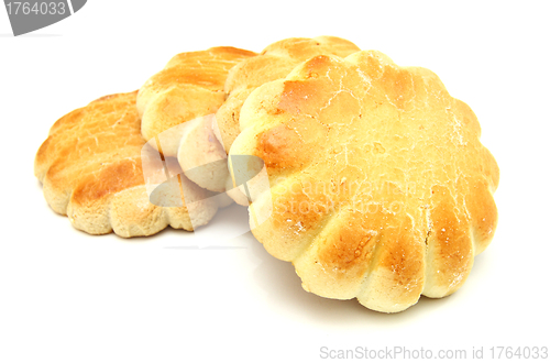 Image of cake with a white background