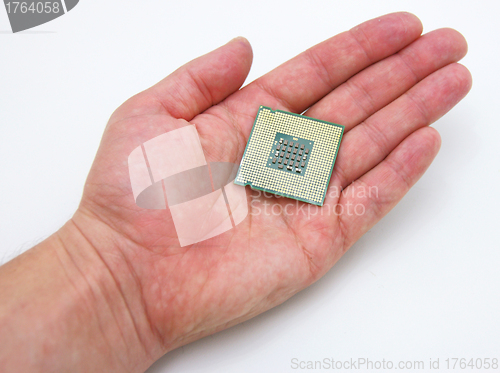 Image of Processor in hand