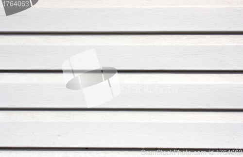 Image of  painted wooden lining boards