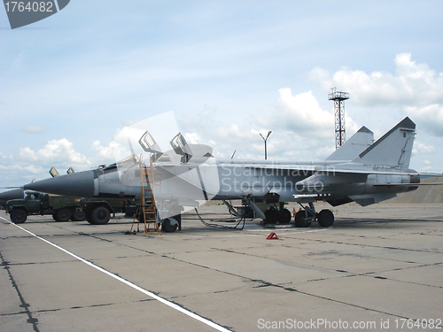 Image of Soviet fighter MiG-31          