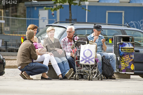 Image of Helsinki city life