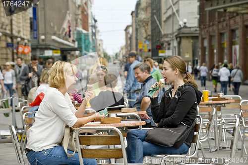 Image of Street ice cream cafe