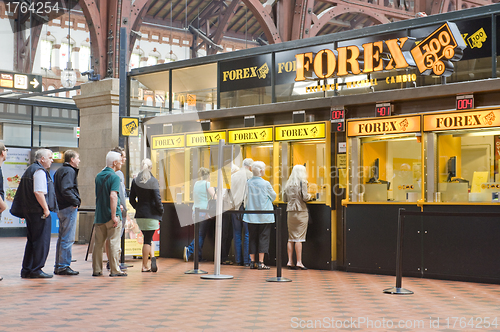 Image of Money exchange desk