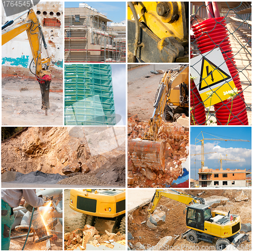 Image of Construction Collage