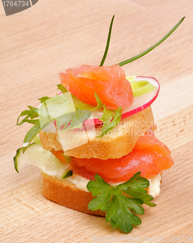 Image of Appetizer of Smoked Salmon