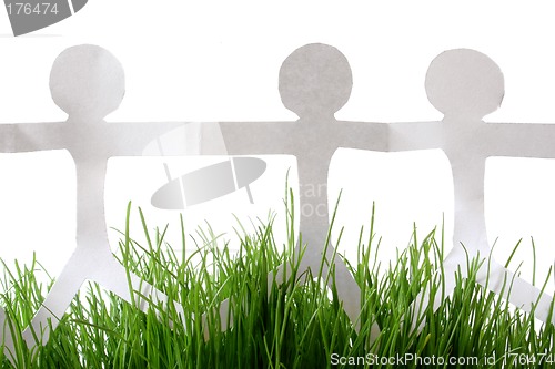 Image of Paper People Grass