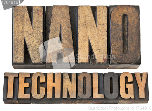 Image of nanotechnology in wood type