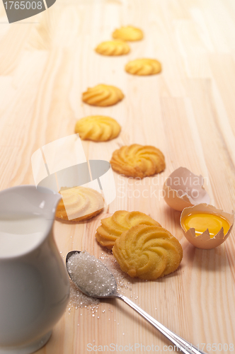 Image of making baking cookies
