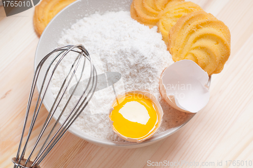 Image of making baking cookies
