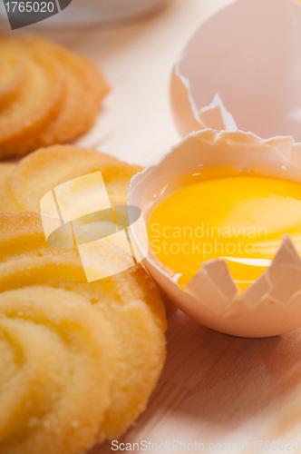 Image of making baking cookies