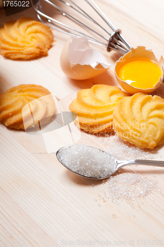 Image of making baking cookies