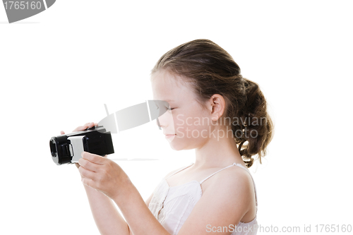 Image of camcorder girl