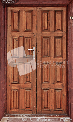 Image of Old wood door