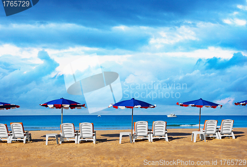 Image of Morning on a tropical beach