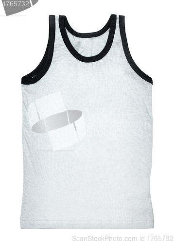 Image of Tank top isolated on white