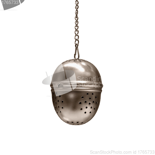 Image of Tea infuser on white background