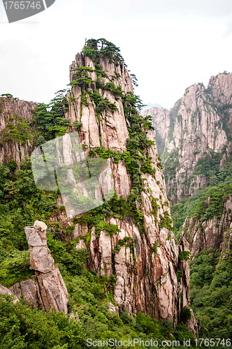 Image of Huangshan mountain peak