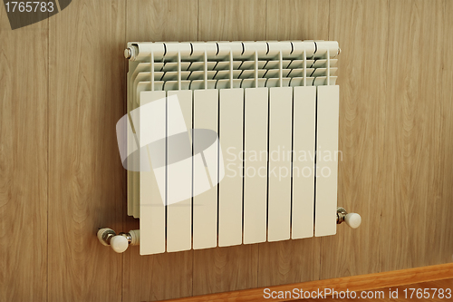 Image of Wall mounted radiator