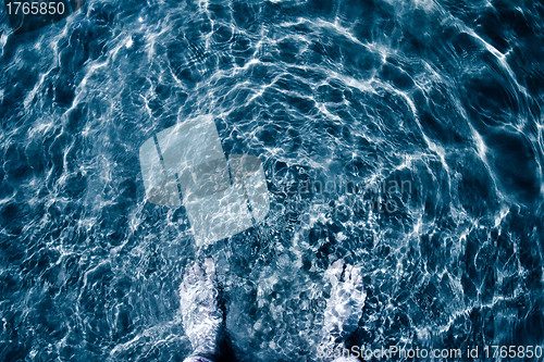 Image of Blue water