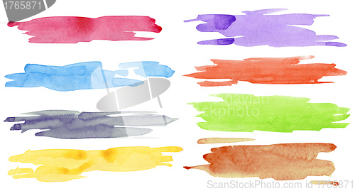 Image of Watercolor strokes