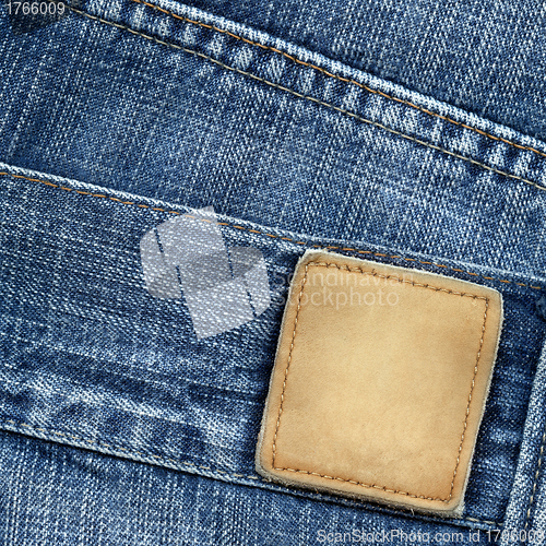 Image of Jeans label