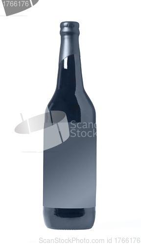 Image of Bottle of black beer