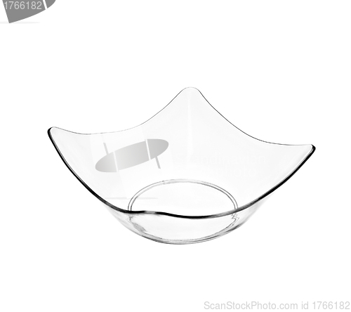 Image of Empty glass bowl