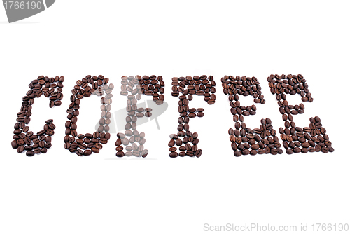 Image of Background with coffee beans