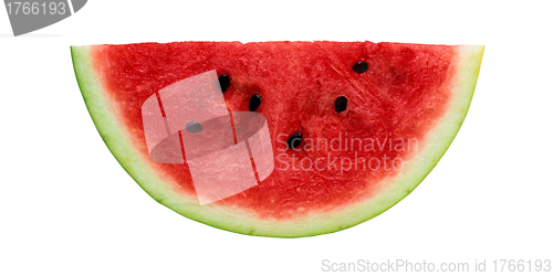 Image of Watermelon slice isolated on white