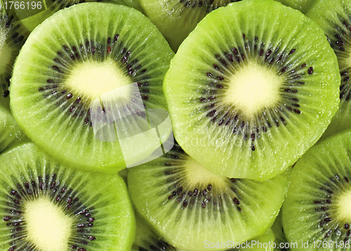 Image of Fresh kiwi as a background