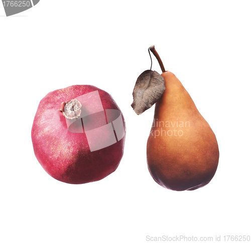 Image of fresh ripe fruits