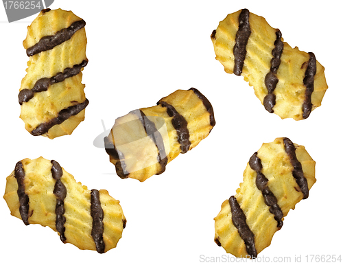 Image of Chocolate covered biscuit