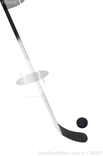 Image of Ice hockey stick